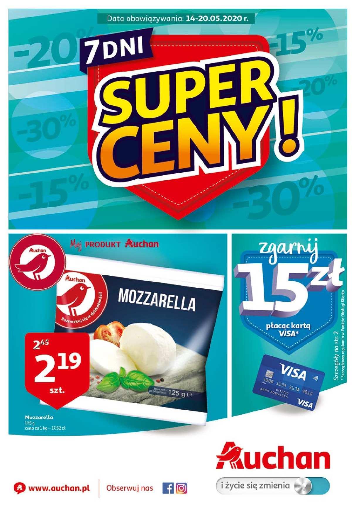 Gazetka promocyjna Auchan str. 1