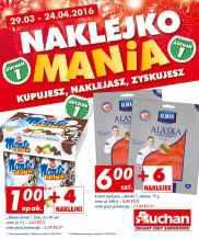 Gazetka Auchan Naklejkomania