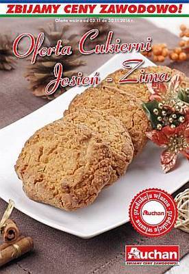 Oferta cukierni-jesień zima