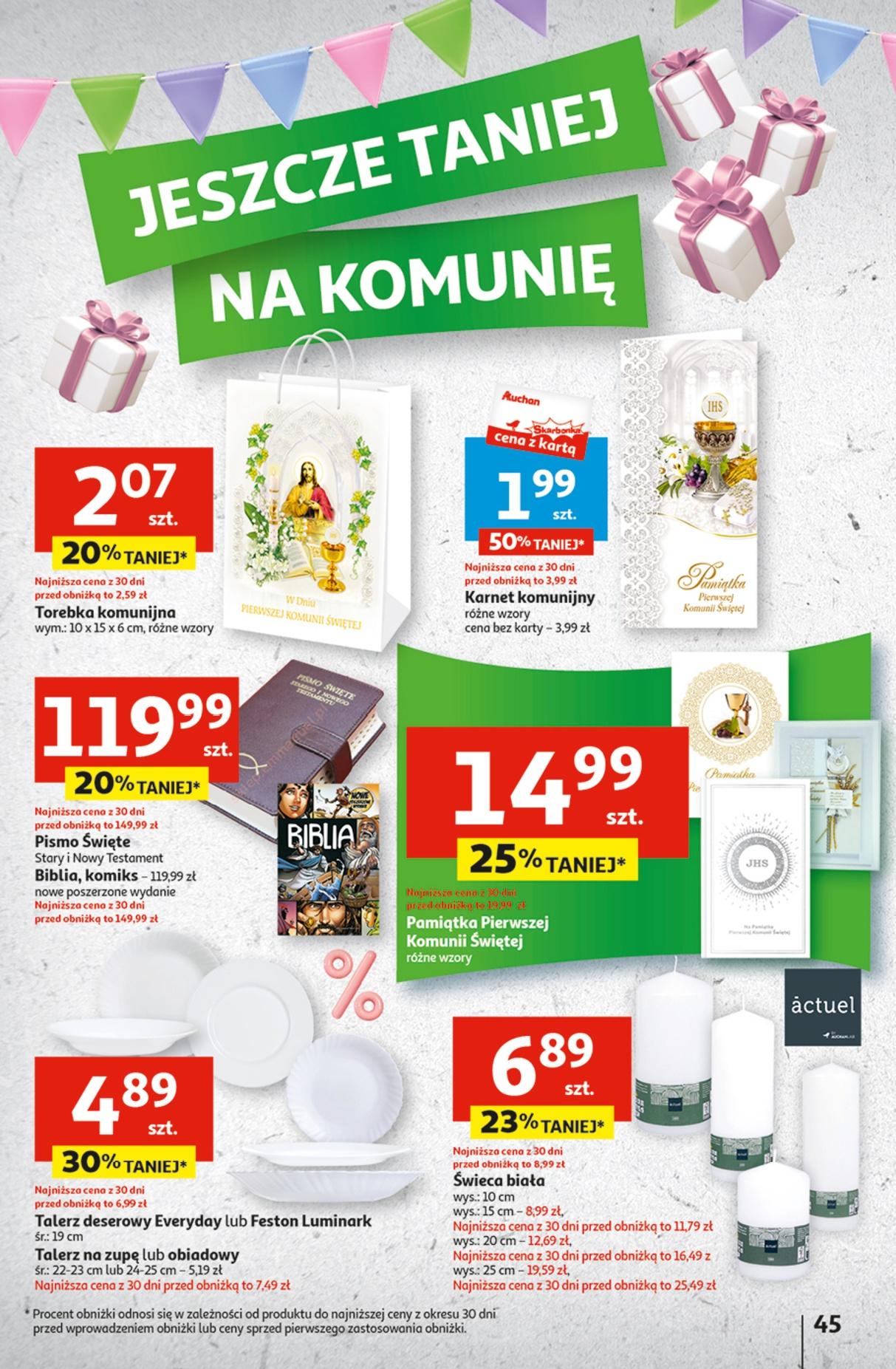 Gazetka promocyjna Auchan str. 45