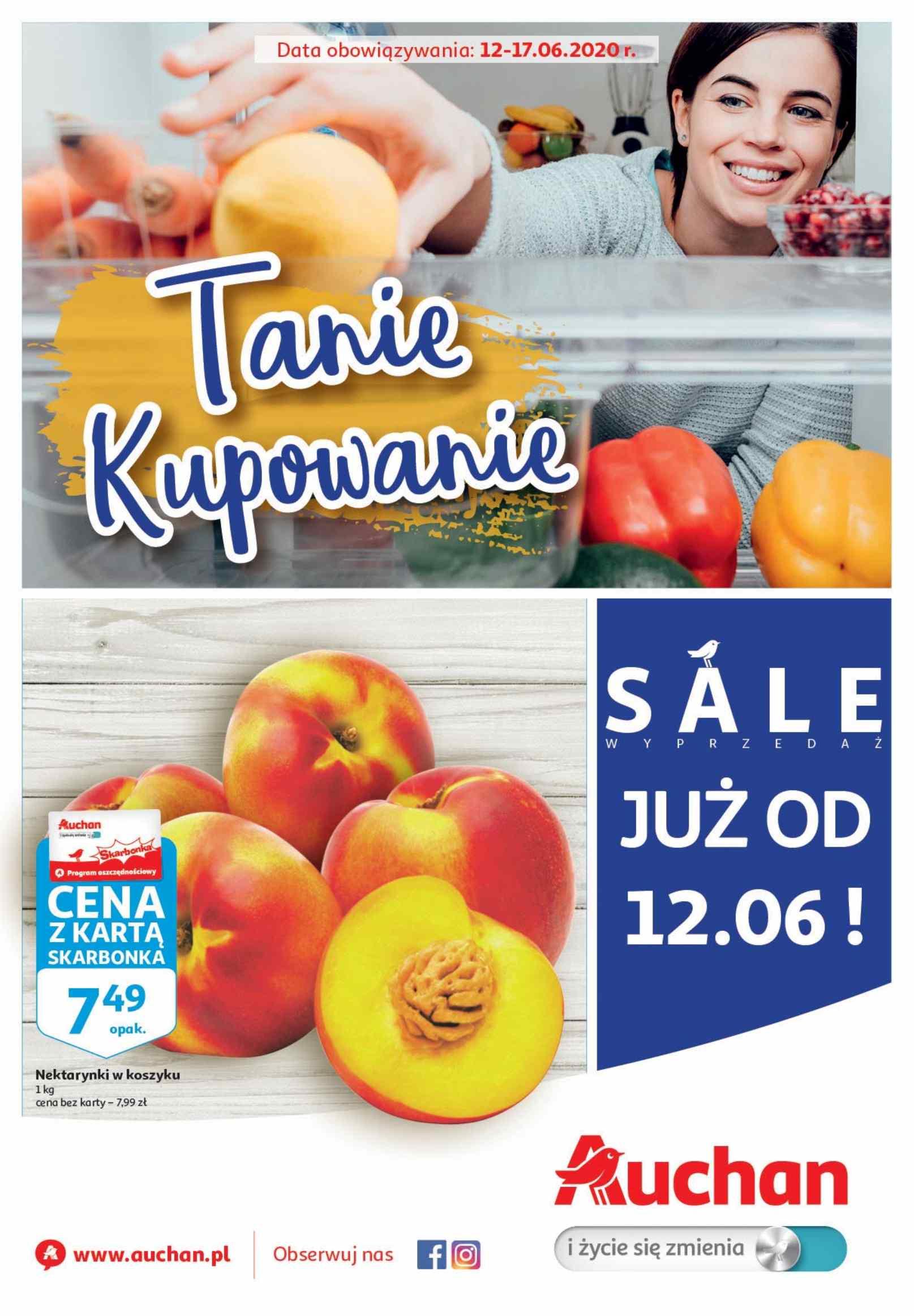Gazetka promocyjna Auchan str. 1