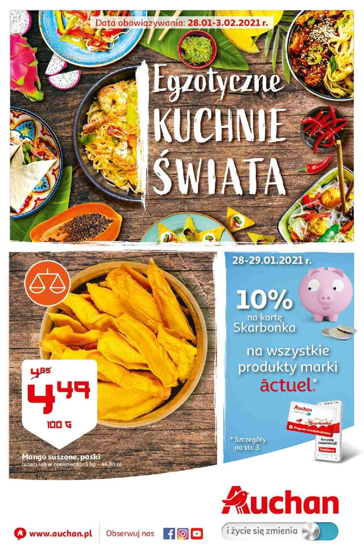 Gazetka promocyjna Auchan str. 1