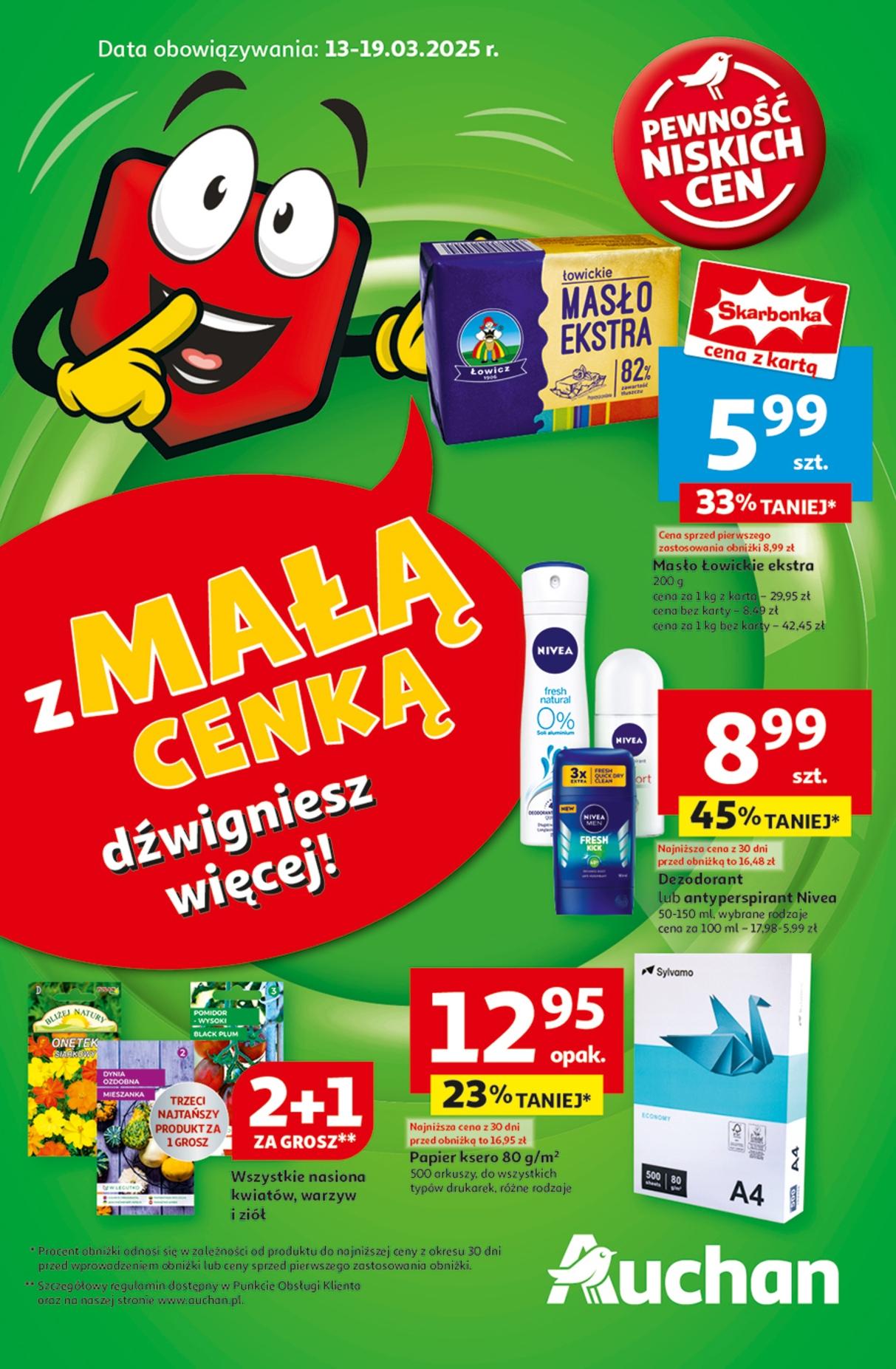 Gazetka promocyjna Auchan str. 1