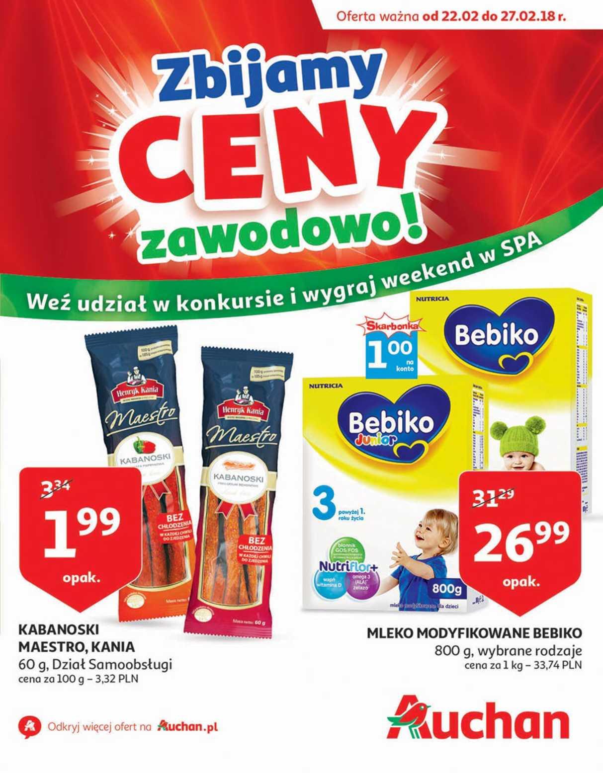 Gazetka promocyjna Auchan str. 1
