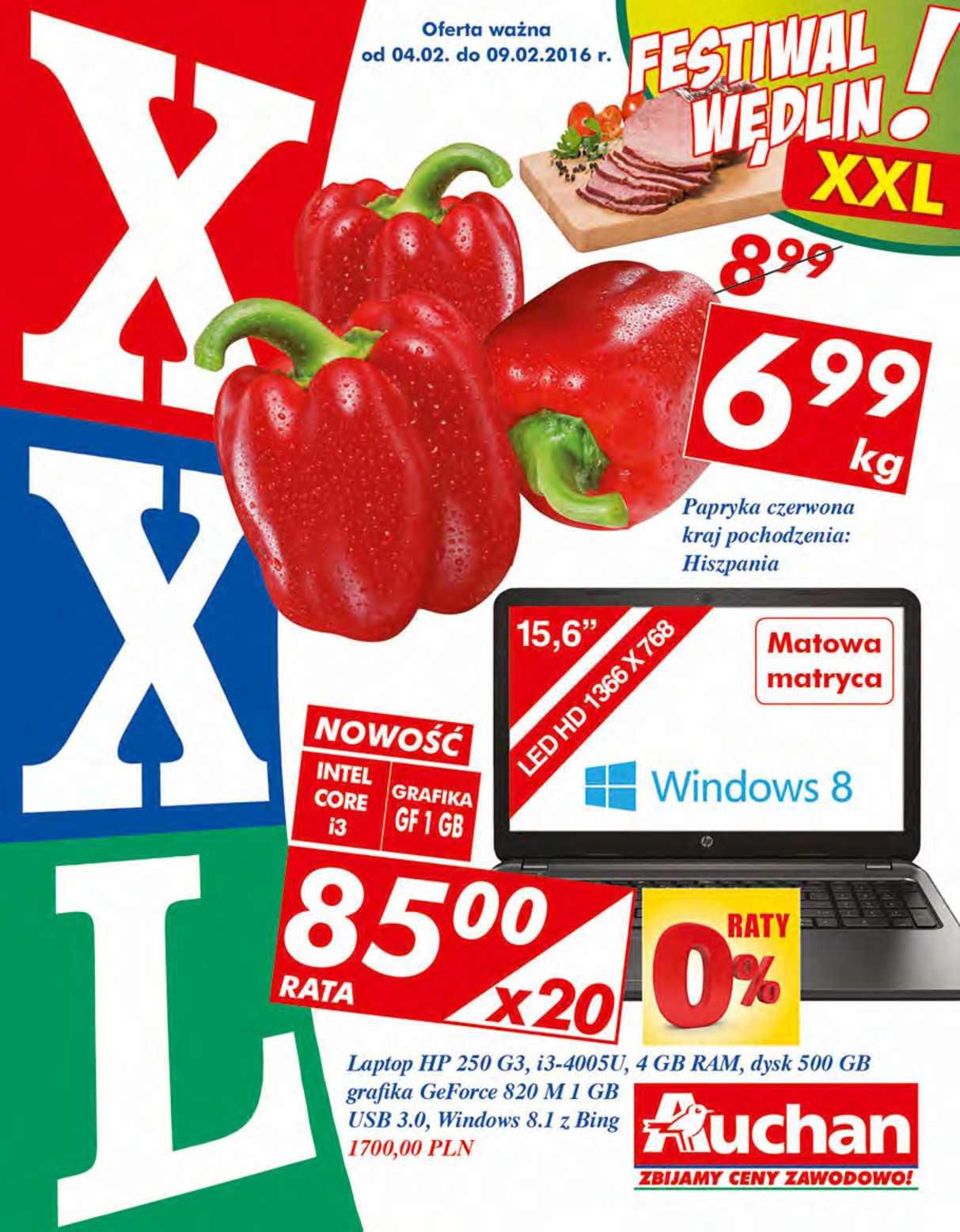 Gazetka promocyjna Auchan str. 1