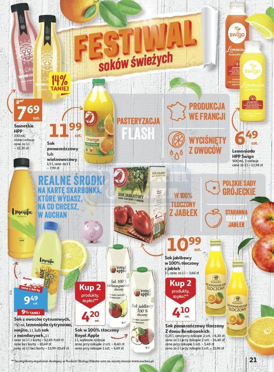 Gazetka promocyjna Auchan str. 21