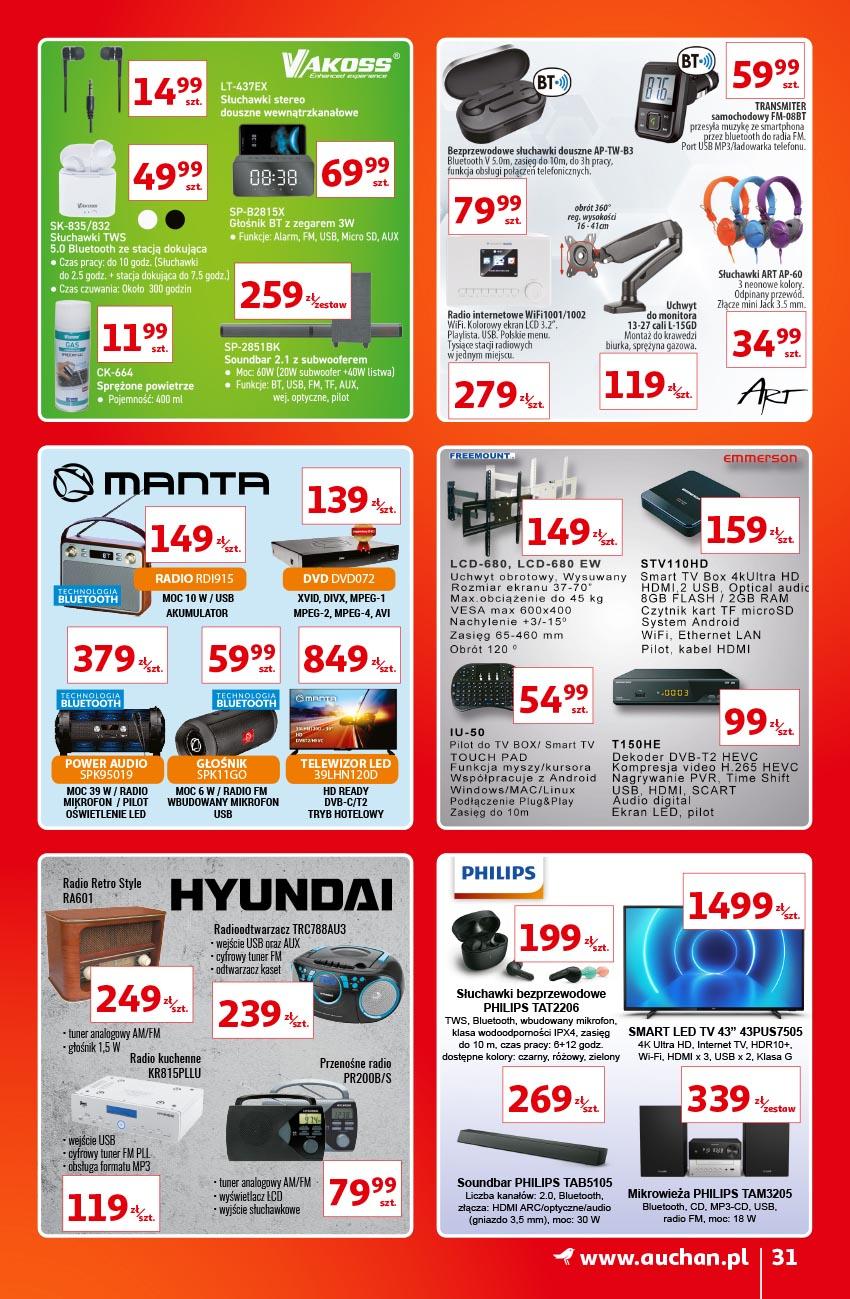Gazetka promocyjna Auchan str. 31