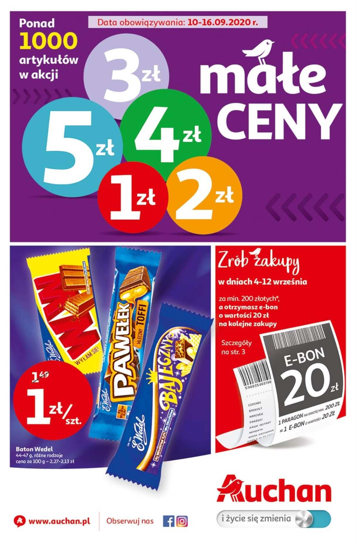 Gazetka promocyjna Auchan str. 1