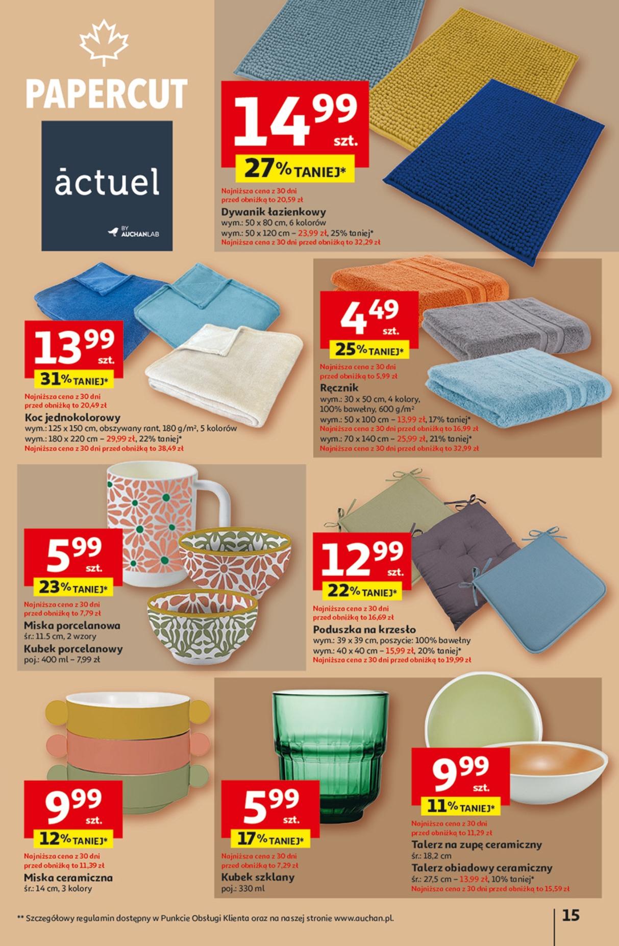 Gazetka promocyjna Auchan str. 15