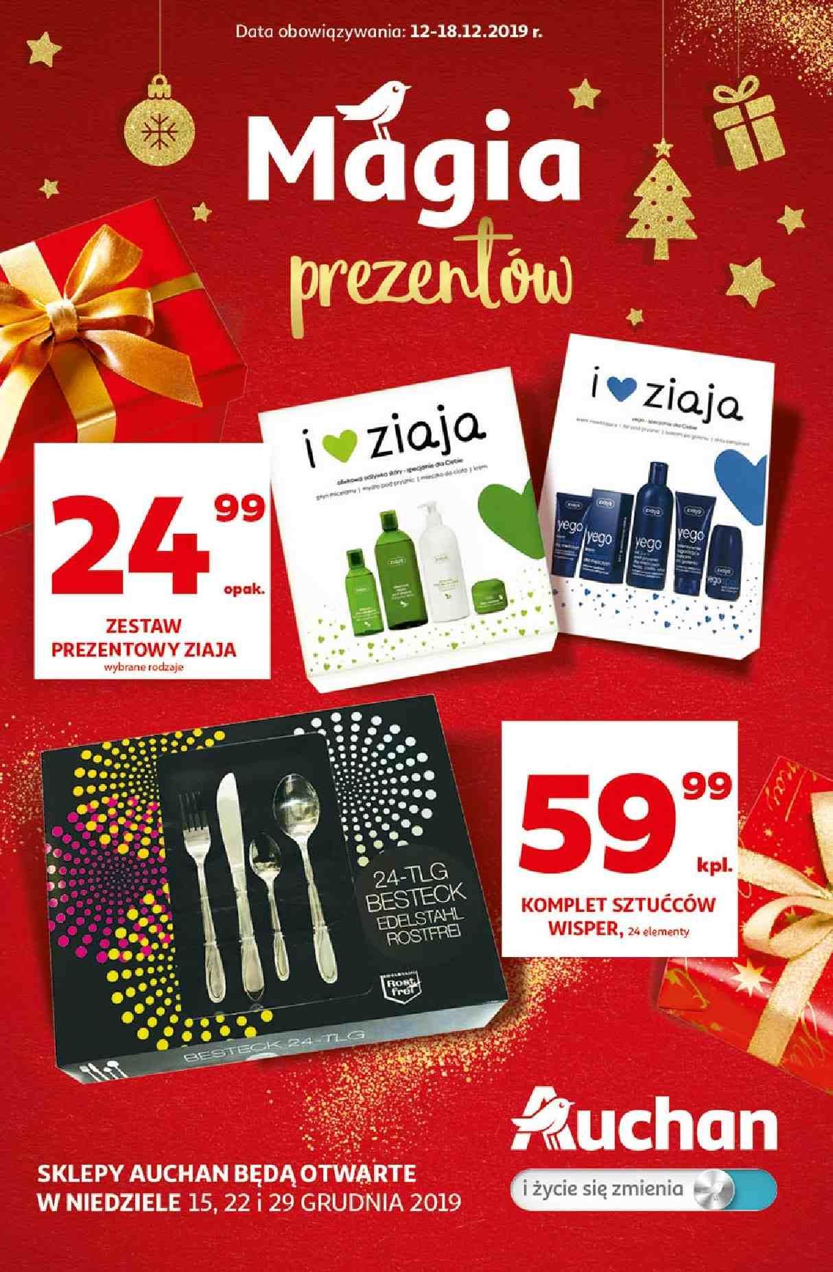 Gazetka promocyjna Auchan str. 1