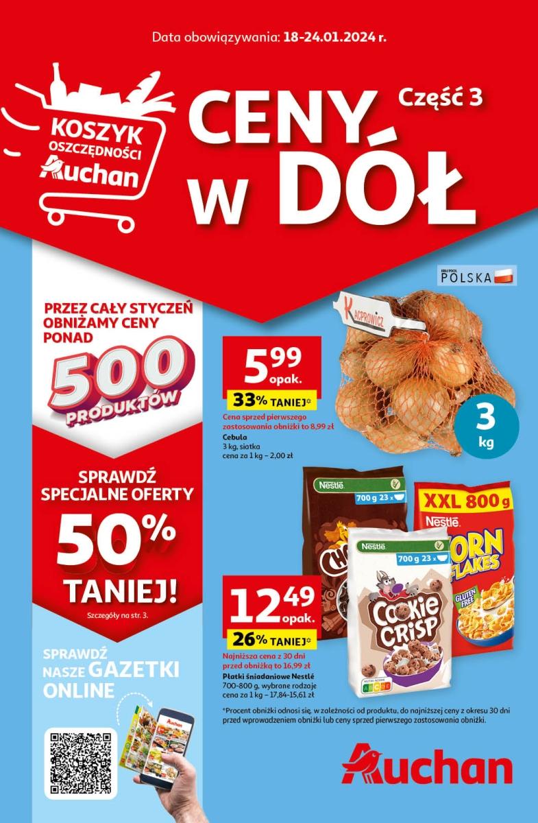 Gazetka promocyjna Auchan str. 1