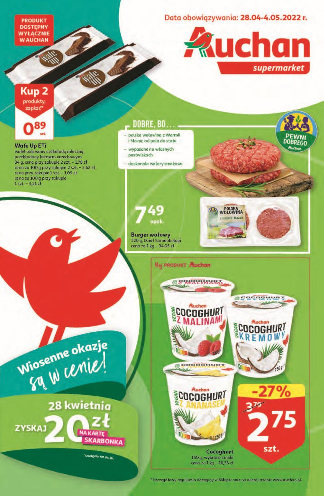 Gazetka promocyjna Auchan str. 1