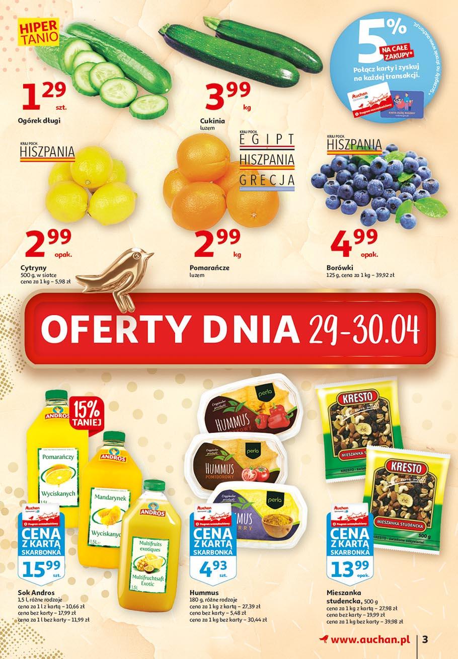 Gazetka promocyjna Auchan str. 3