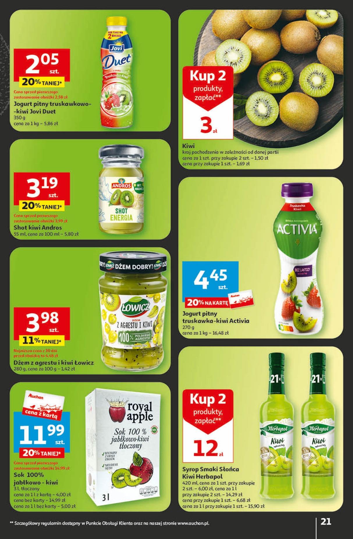 Gazetka promocyjna Auchan str. 21