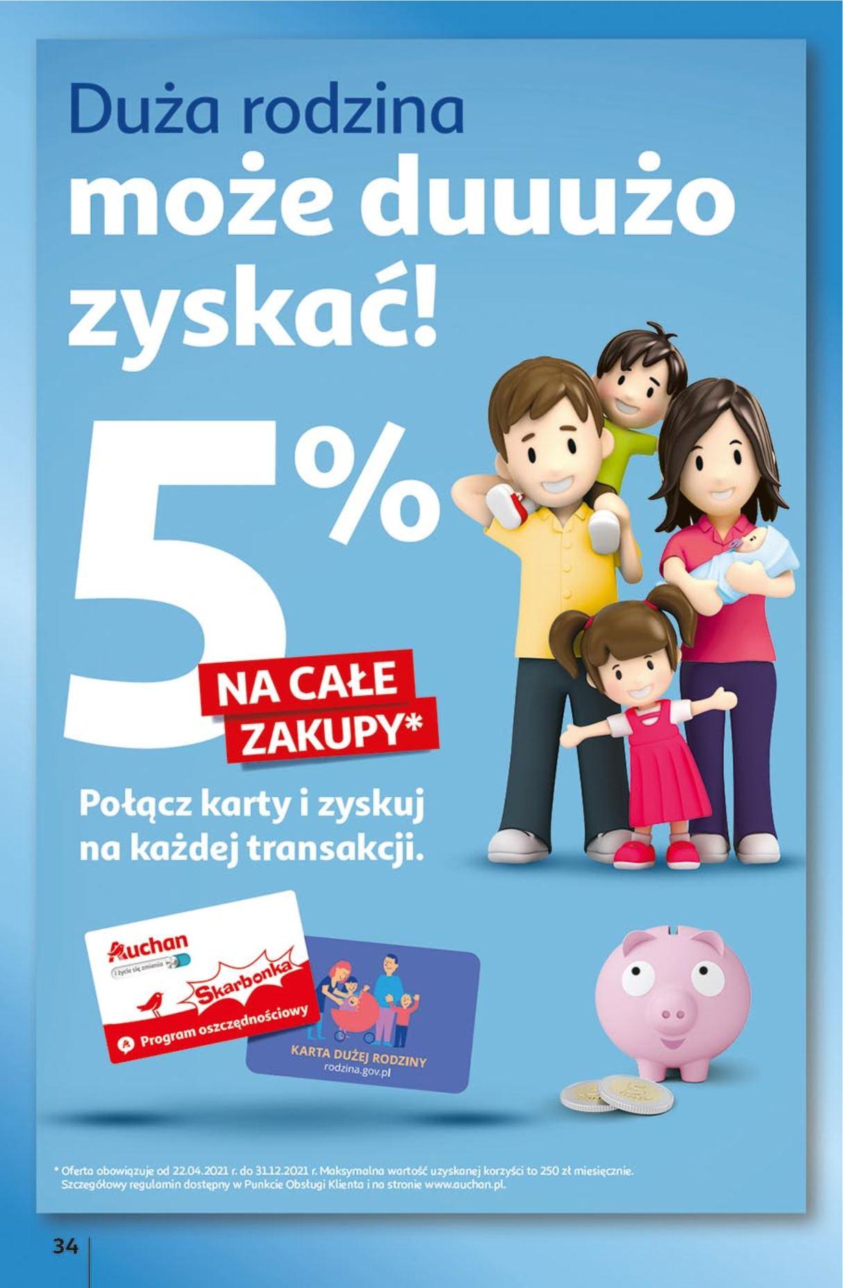 Gazetka promocyjna Auchan str. 34