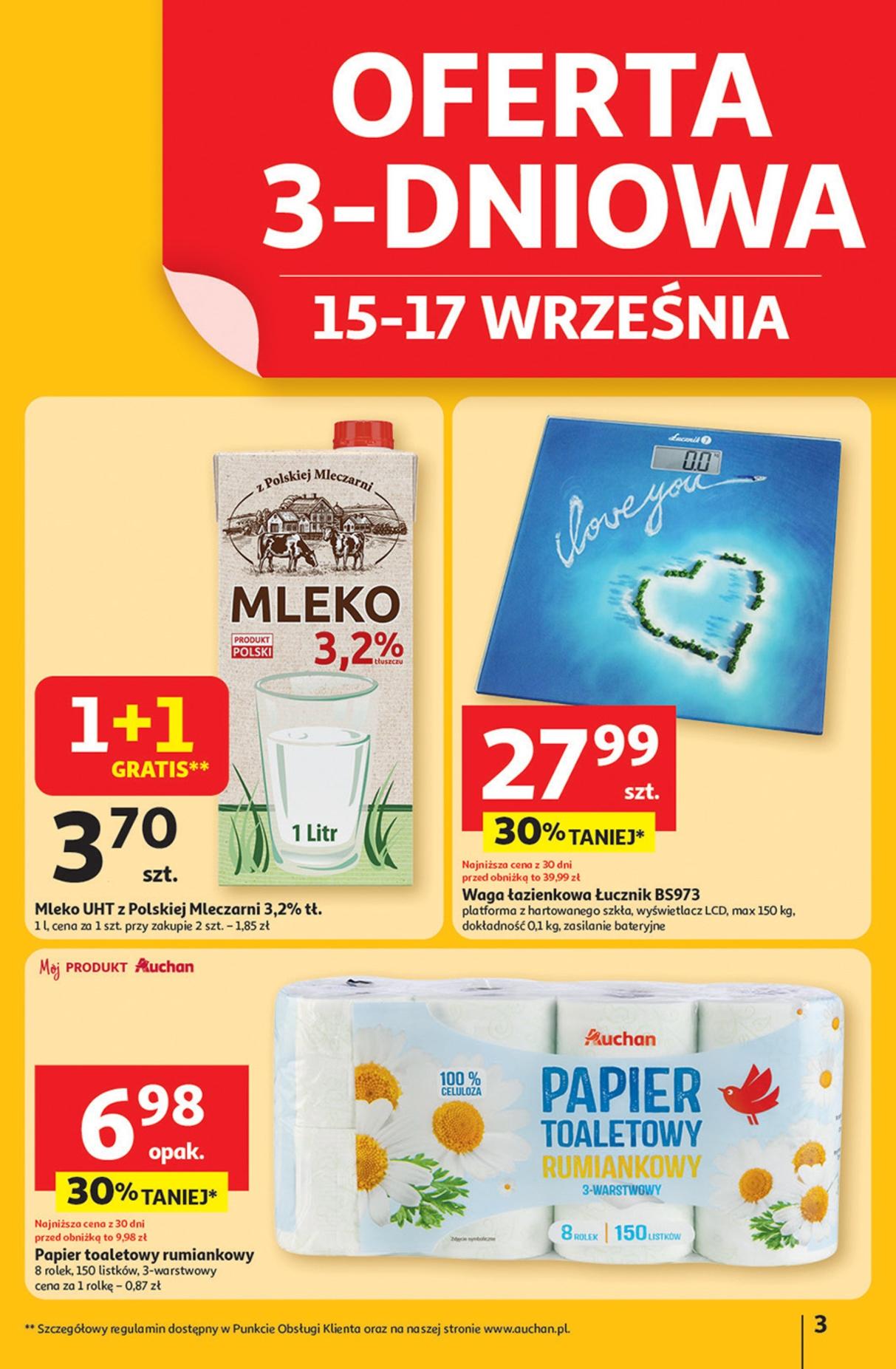 Gazetka promocyjna Auchan str. 3