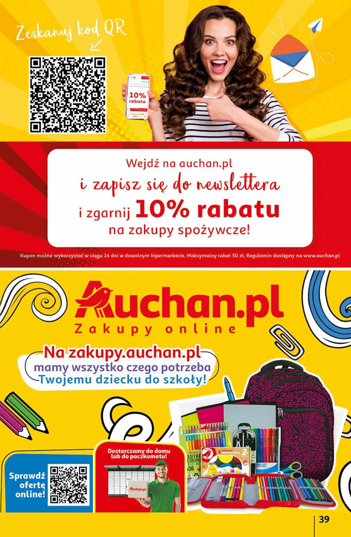 Gazetka promocyjna Auchan str. 39