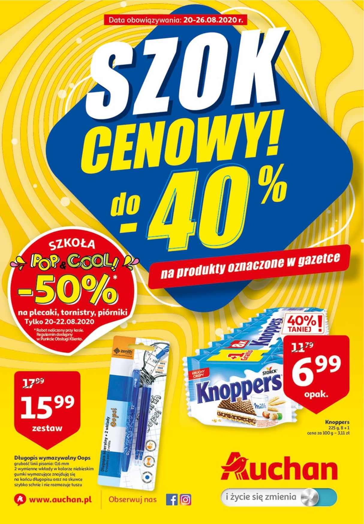Gazetka promocyjna Auchan str. 1