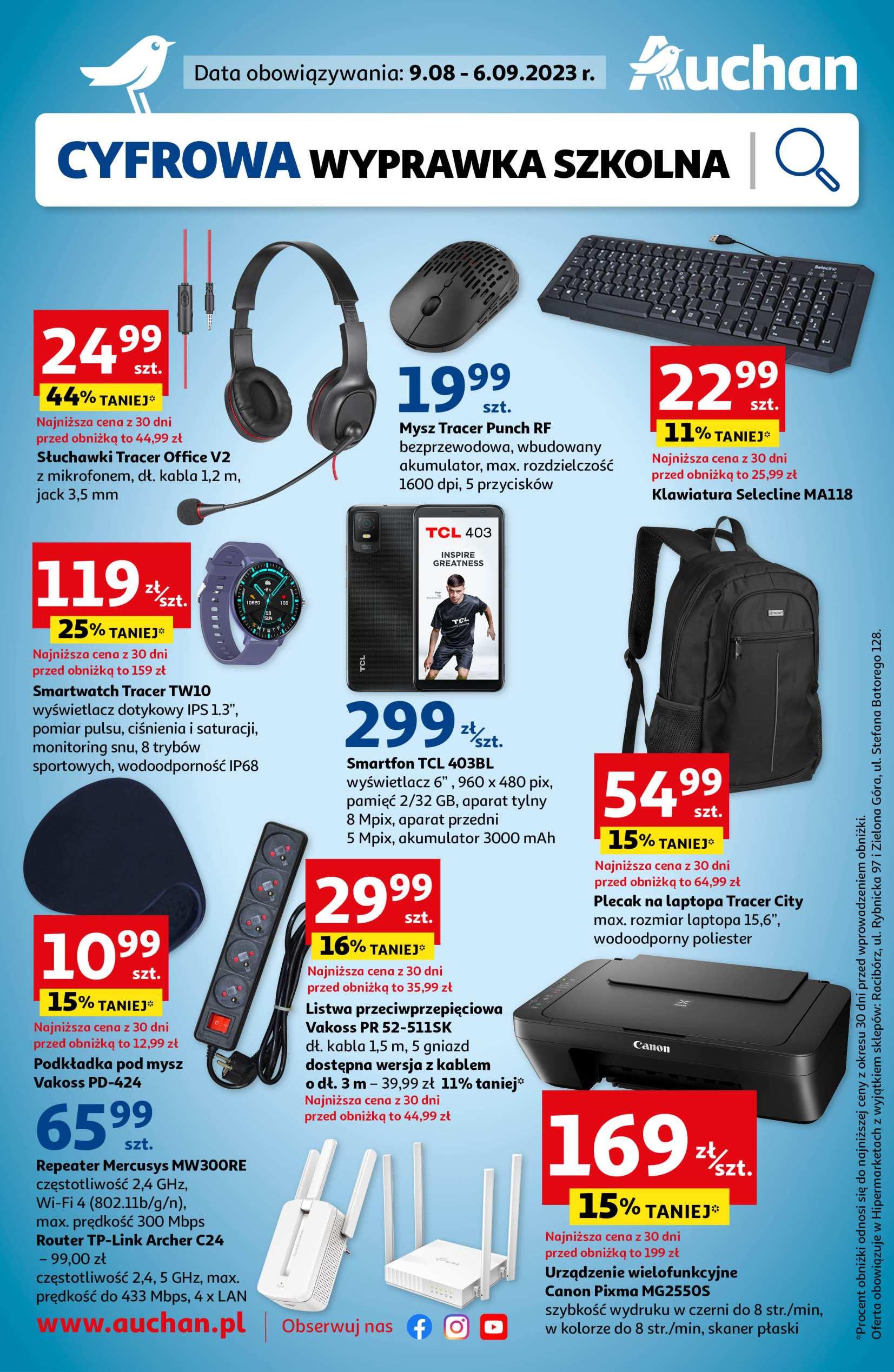 Gazetka promocyjna Auchan str. 1