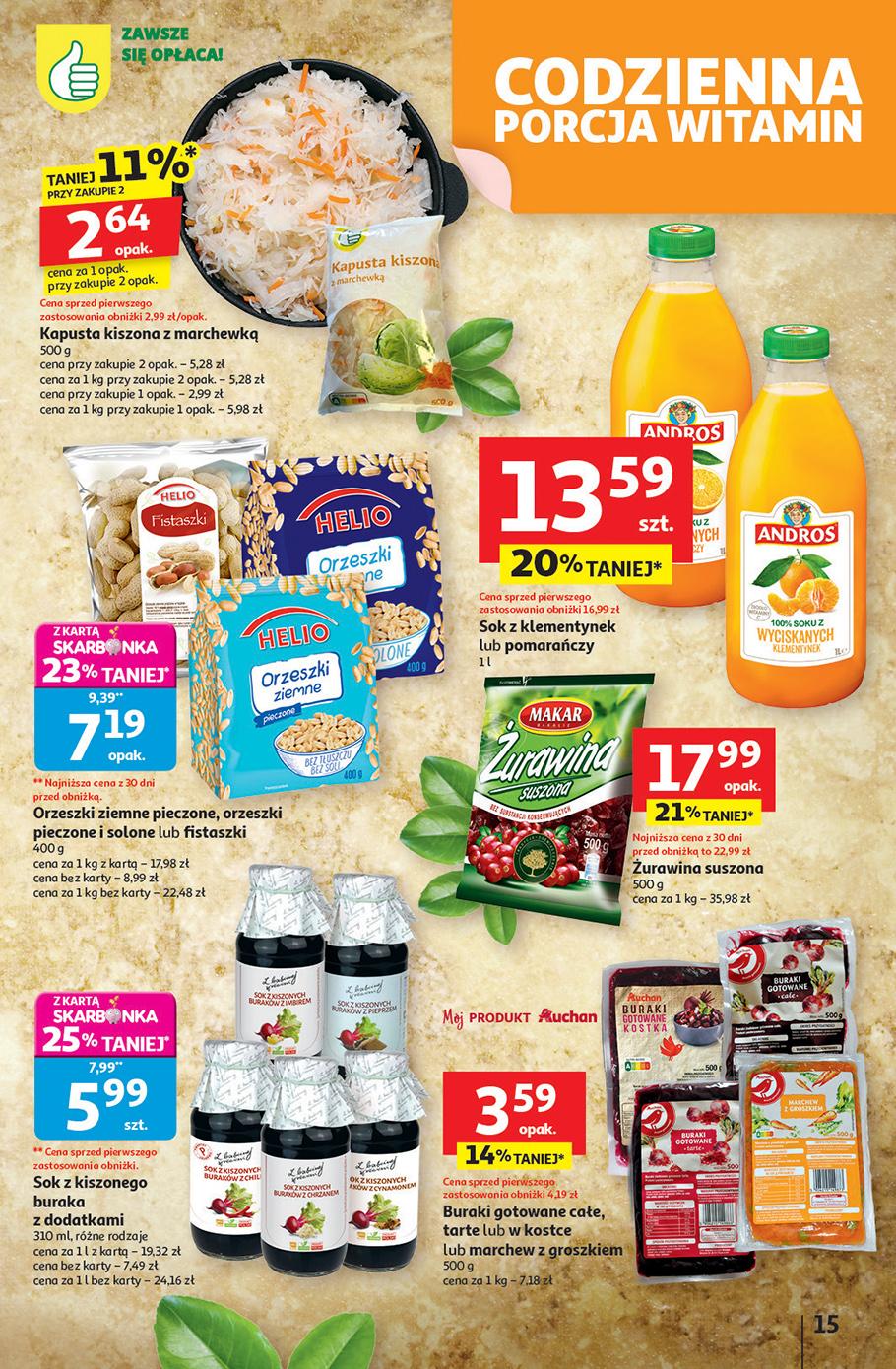 Gazetka promocyjna Auchan str. 15
