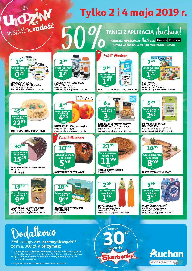 Gazetka promocyjna Auchan str. 1