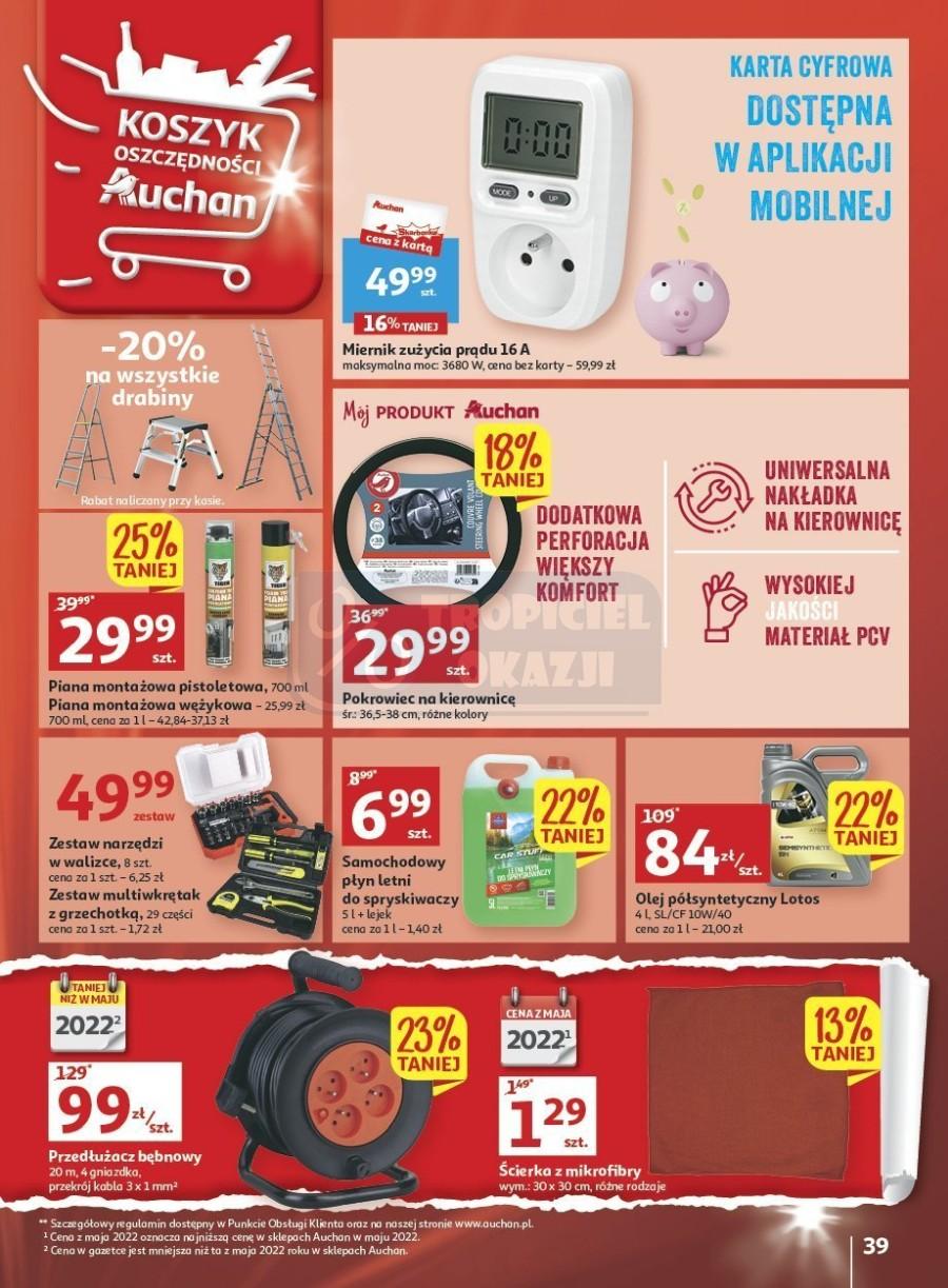 Gazetka promocyjna Auchan str. 39