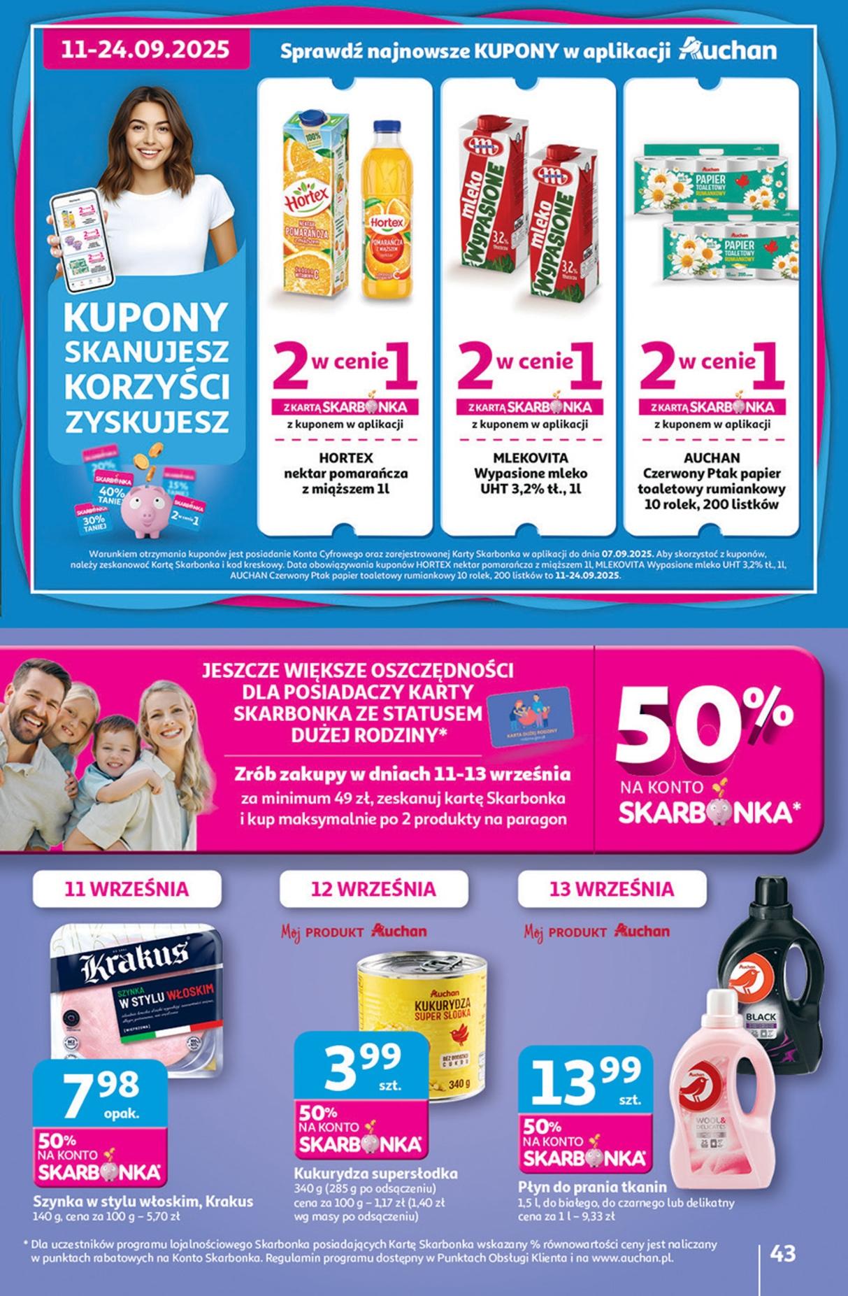 Gazetka promocyjna Auchan str. 43
