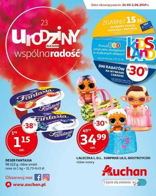 Auchan urodziny