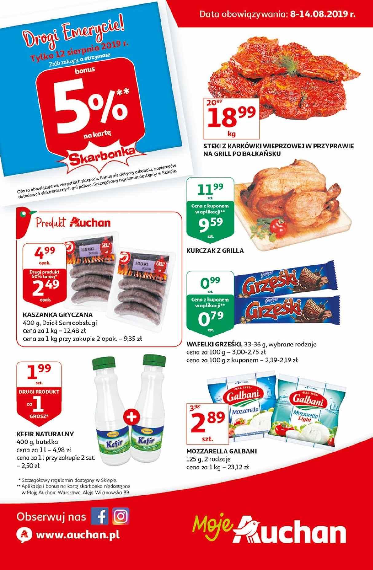 Gazetka promocyjna Auchan str. 1