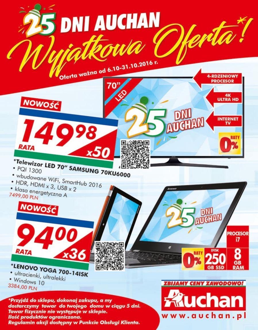 Gazetka promocyjna Auchan str. 1