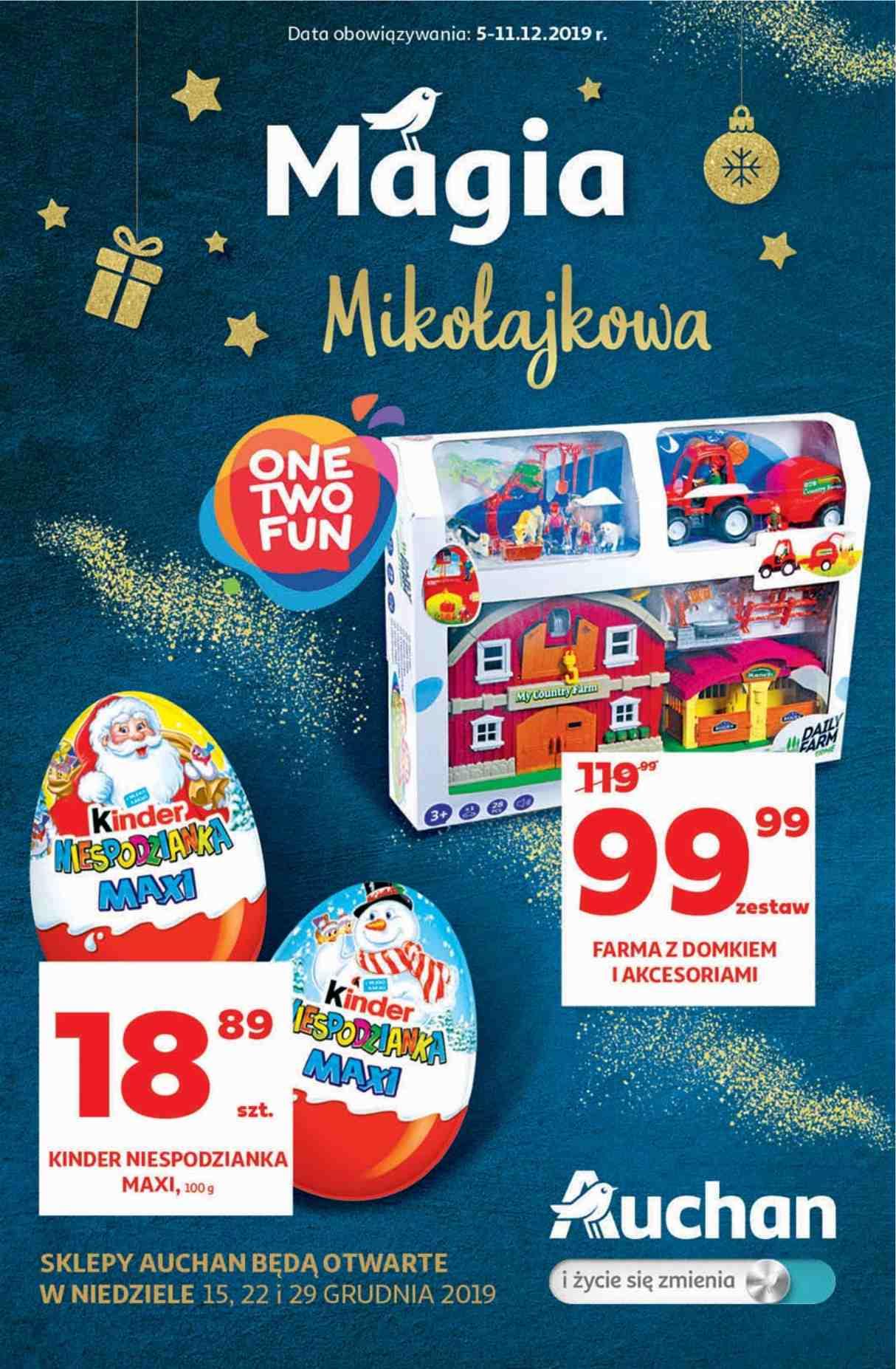 Gazetka promocyjna Auchan str. 1