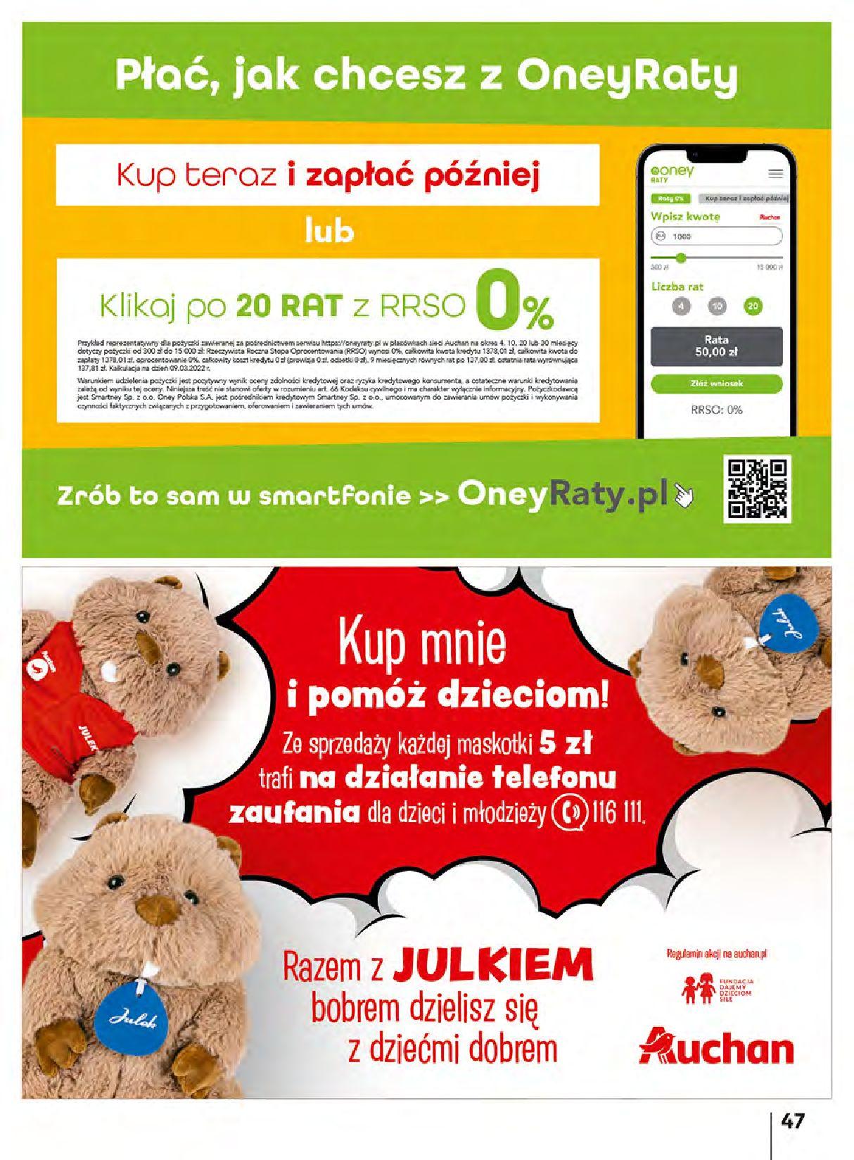 Gazetka promocyjna Auchan str. 47