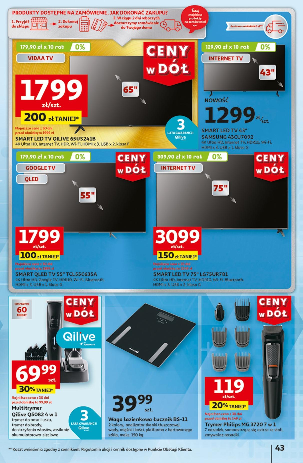 Gazetka promocyjna Auchan str. 43