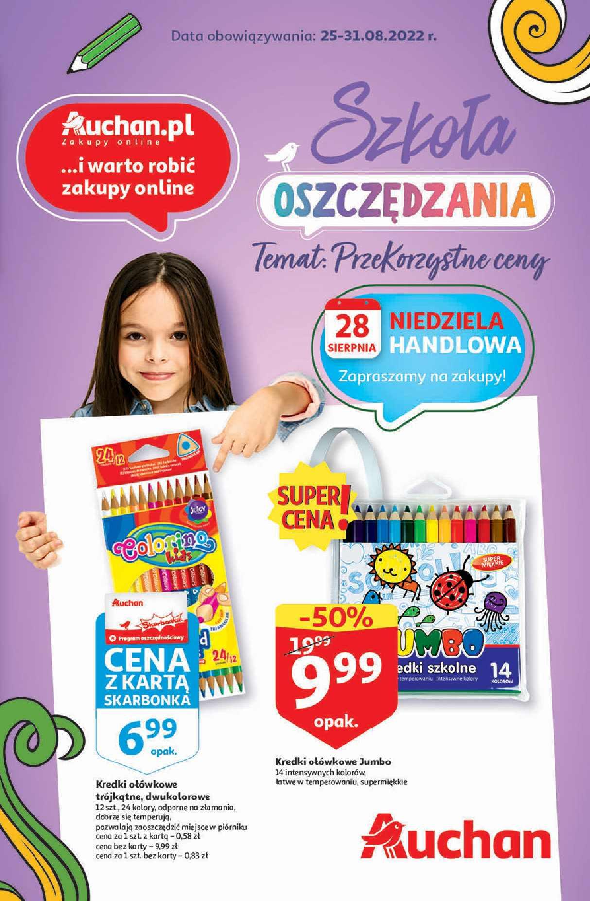 Gazetka promocyjna Auchan str. 1