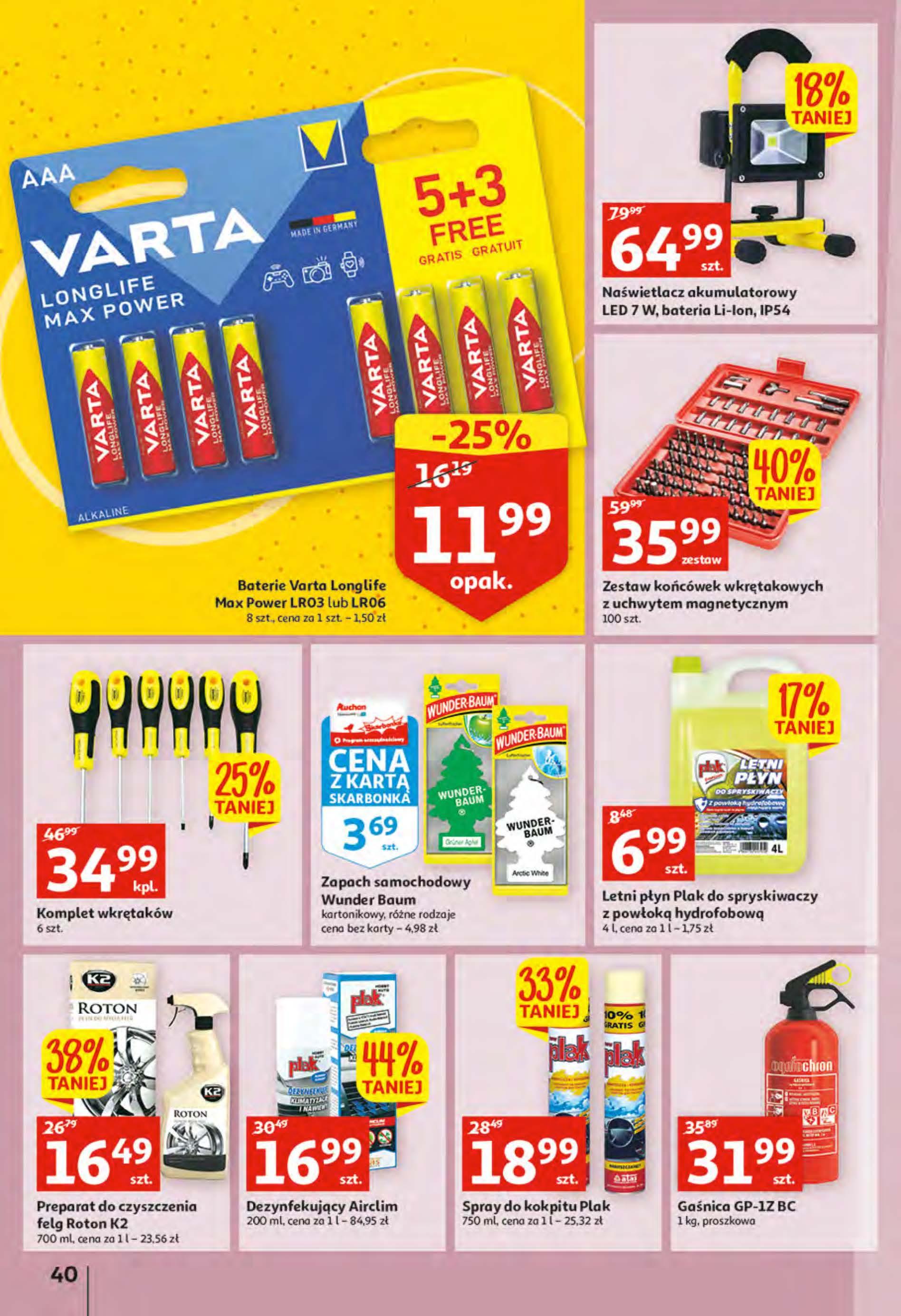 Gazetka promocyjna Auchan str. 40