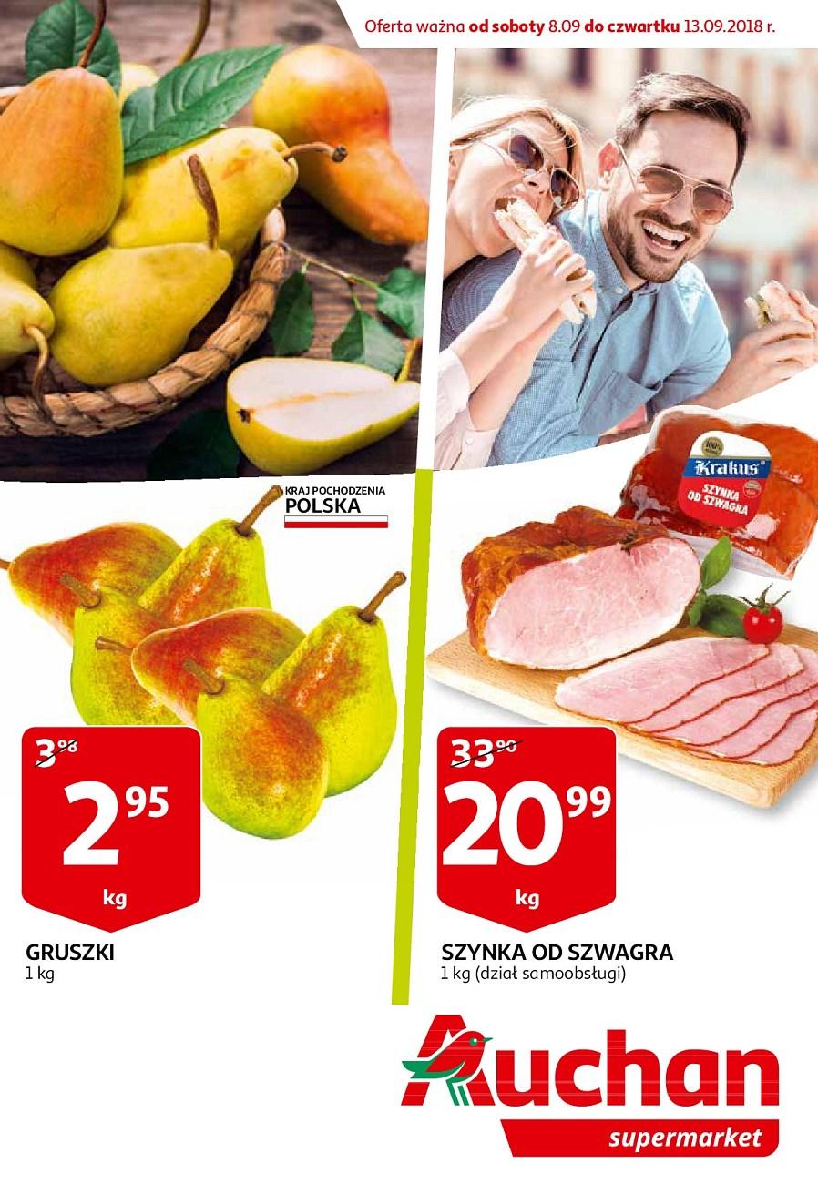 Gazetka promocyjna Auchan str. 1