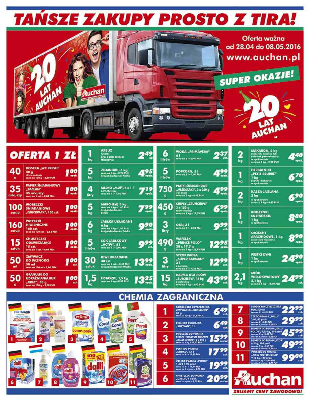 Gazetka promocyjna Auchan str. 1