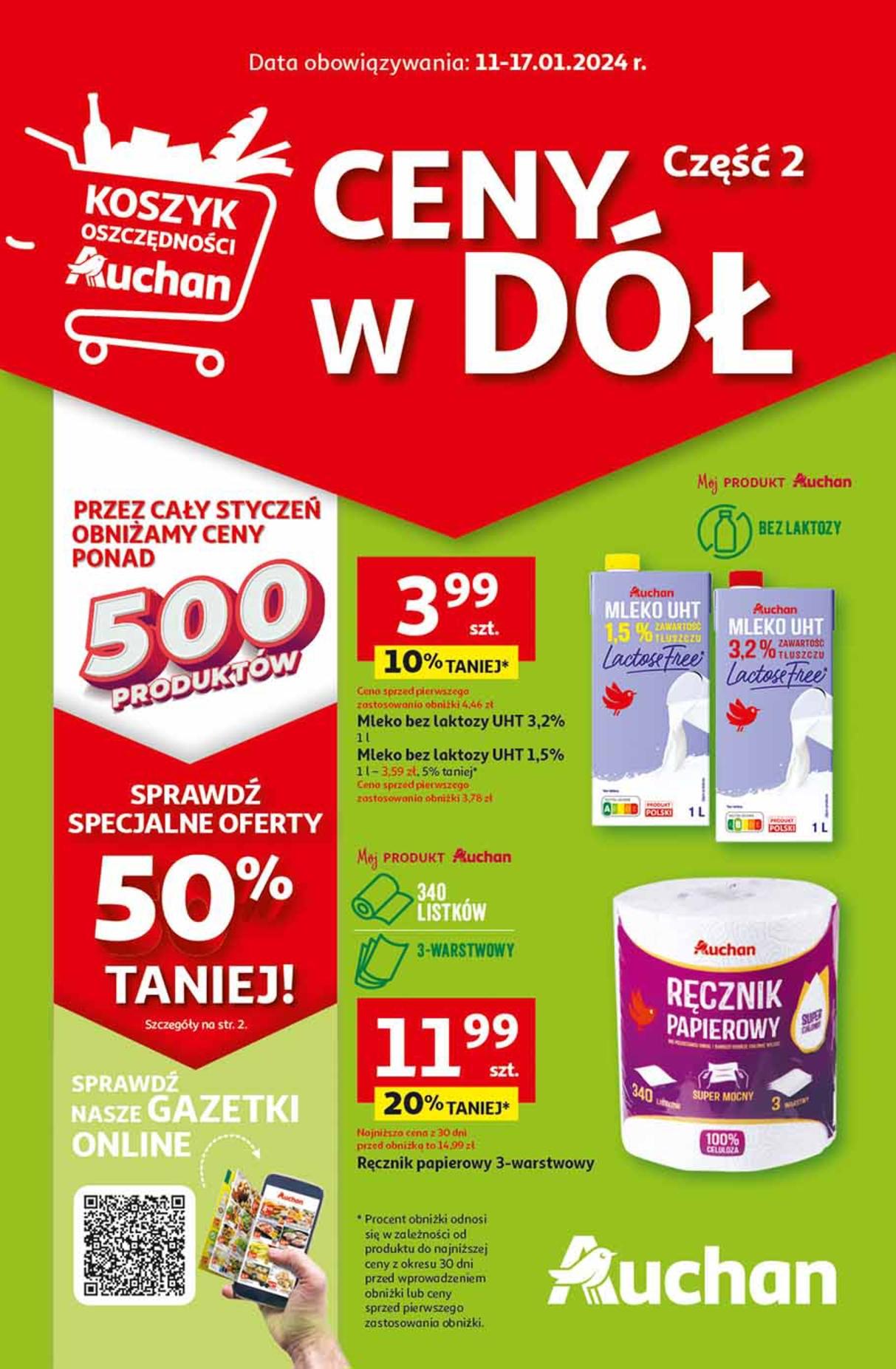 Gazetka promocyjna Auchan str. 1