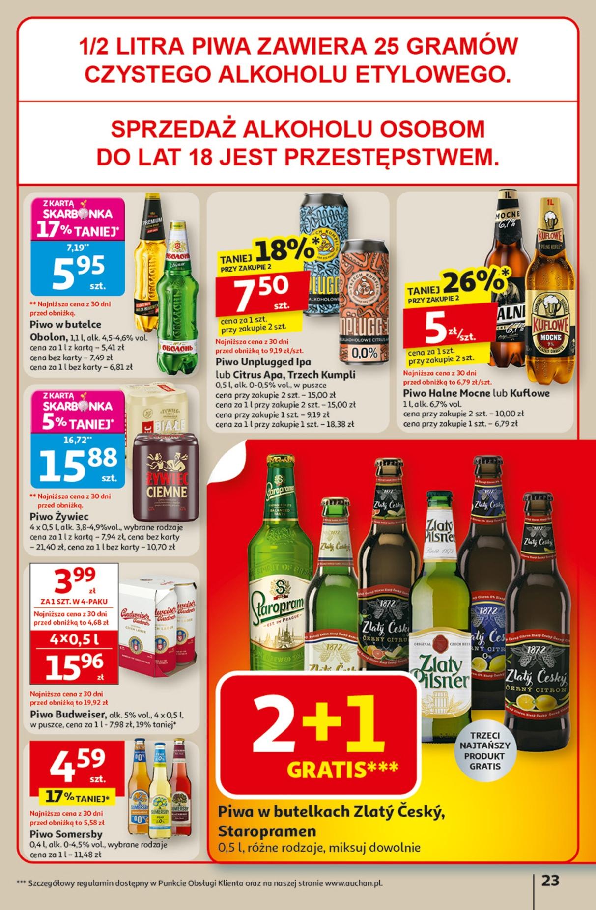 Gazetka promocyjna Auchan str. 23