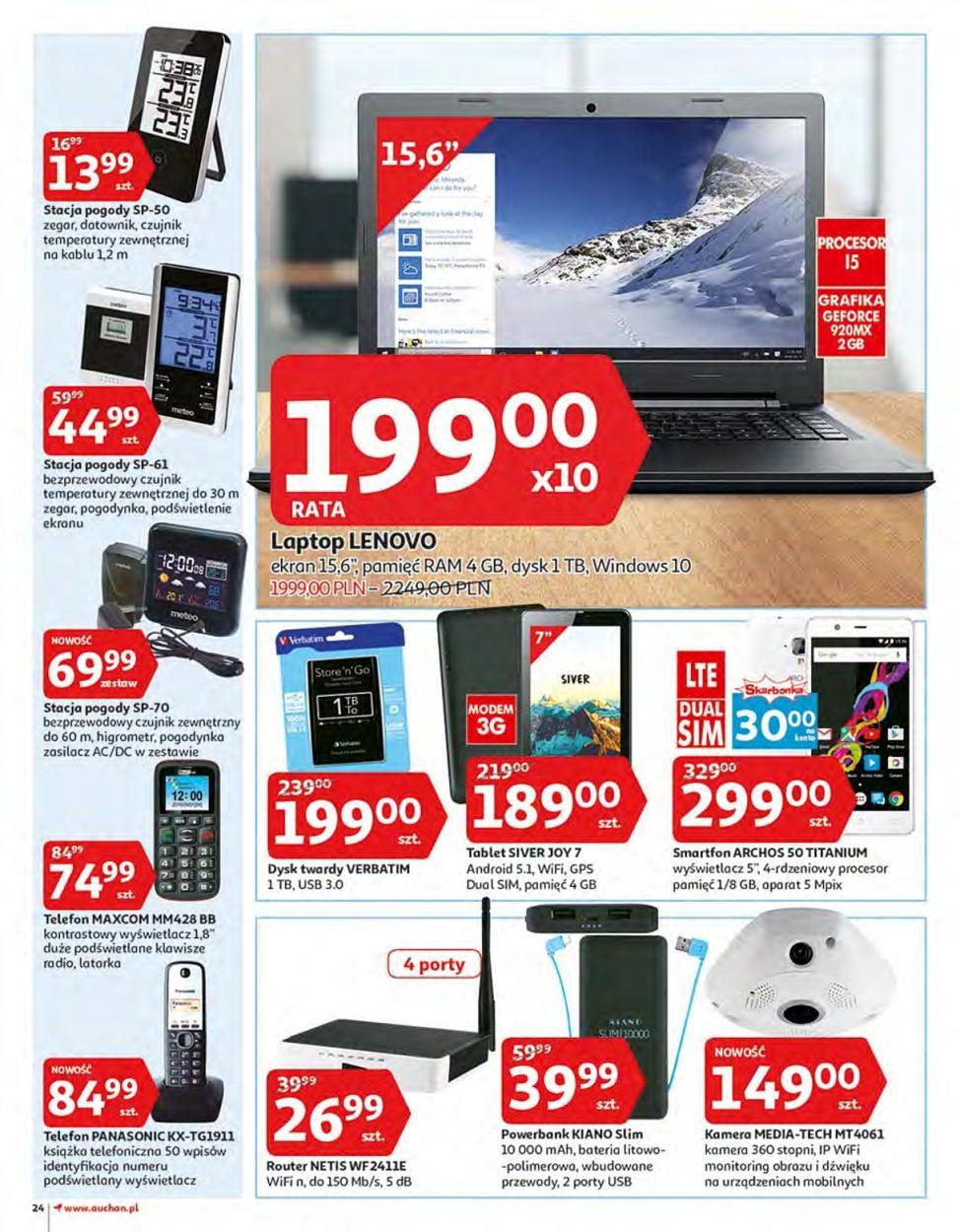 Gazetka promocyjna Auchan str. 24