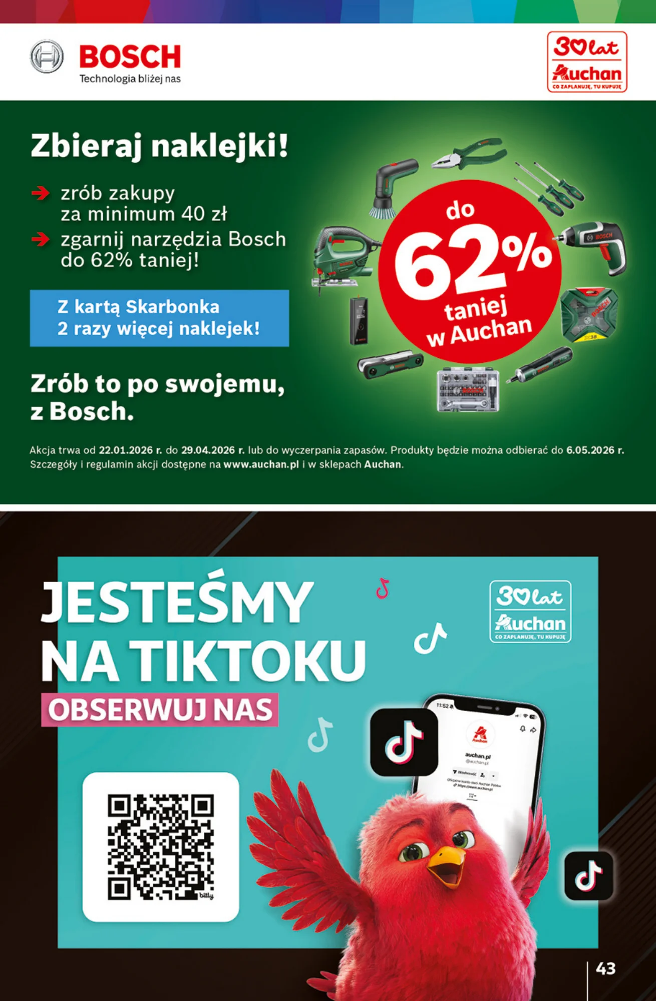 Gazetka promocyjna Auchan str. 43