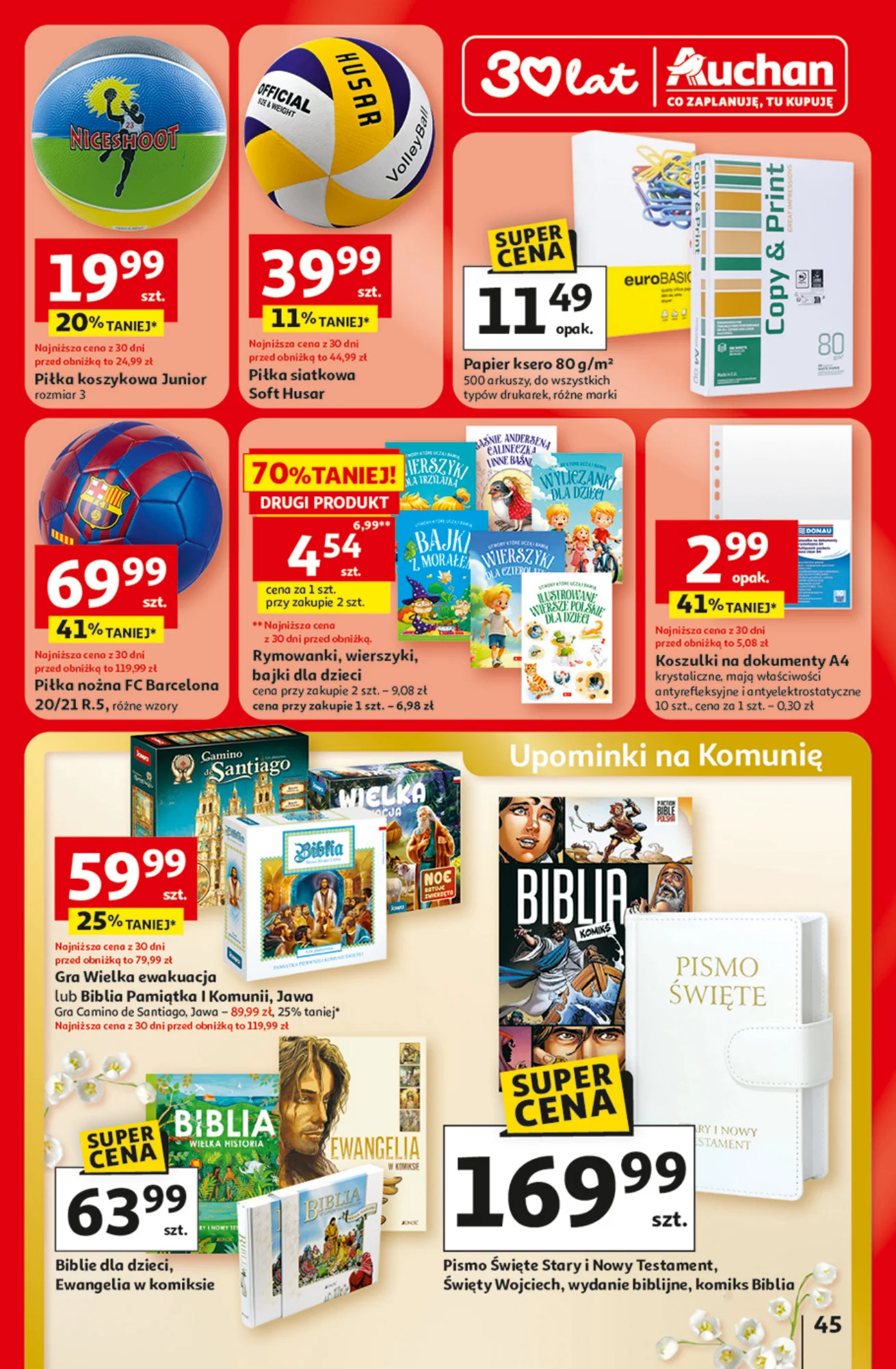 Gazetka promocyjna Auchan str. 45