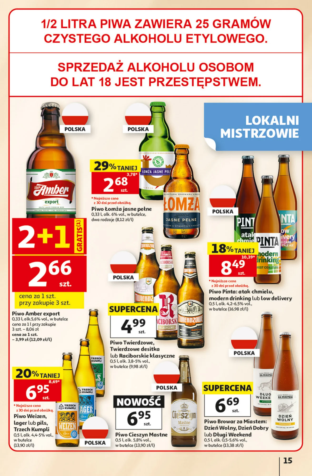 Gazetka promocyjna Auchan str. 15
