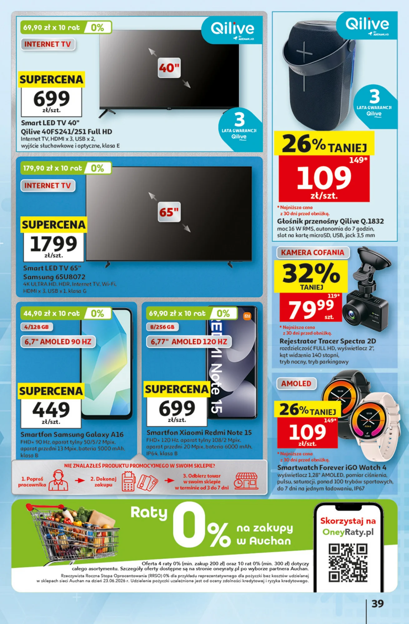 Gazetka promocyjna Auchan str. 39