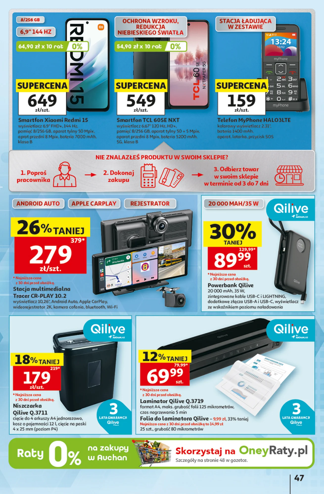 Gazetka promocyjna Auchan str. 47