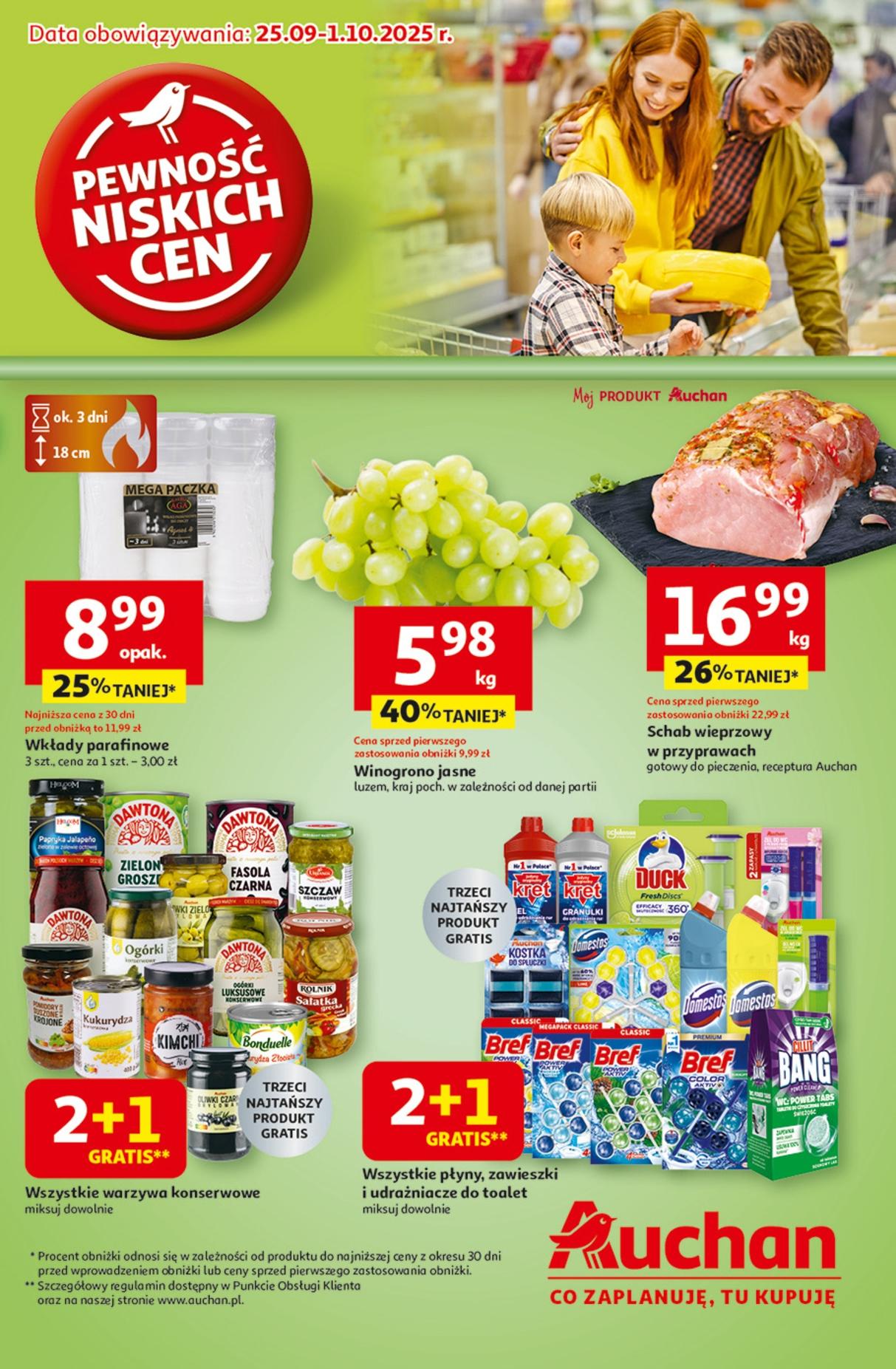 Gazetka promocyjna Auchan str. 1