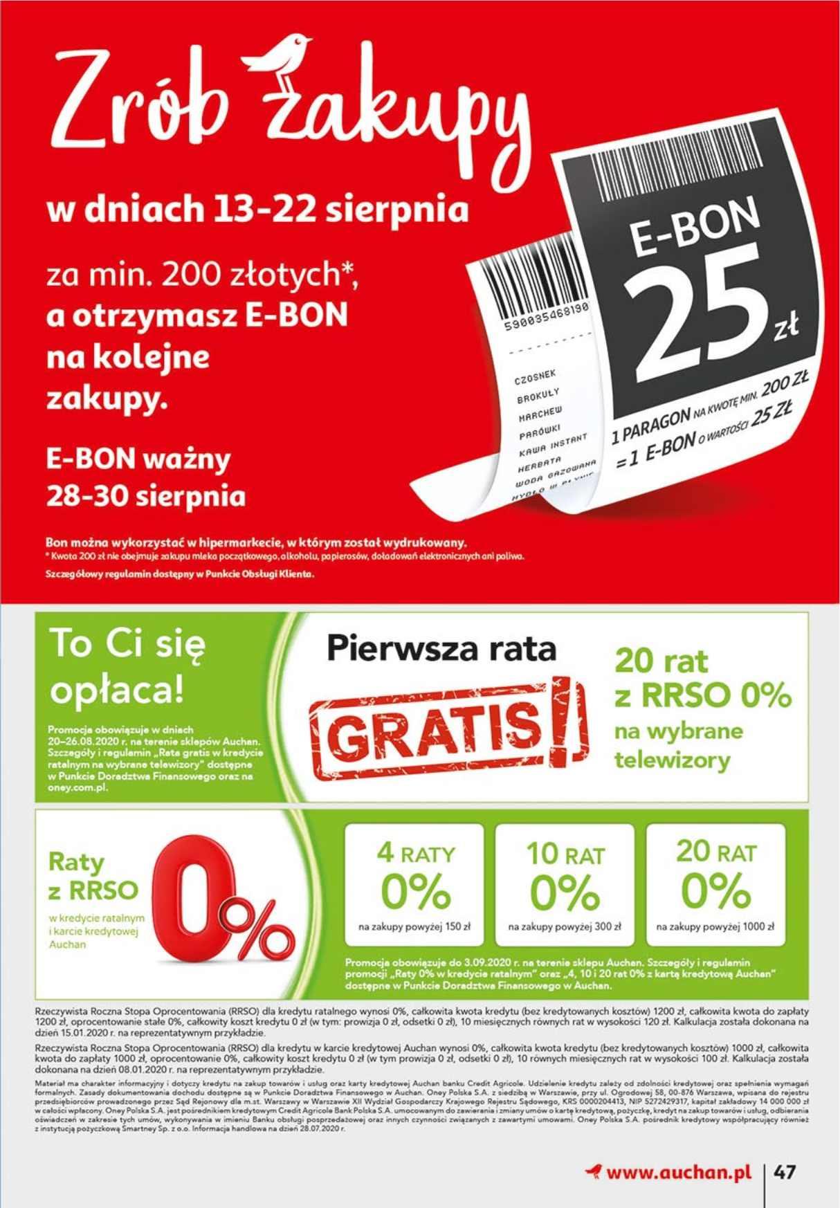 Gazetka promocyjna Auchan str. 47