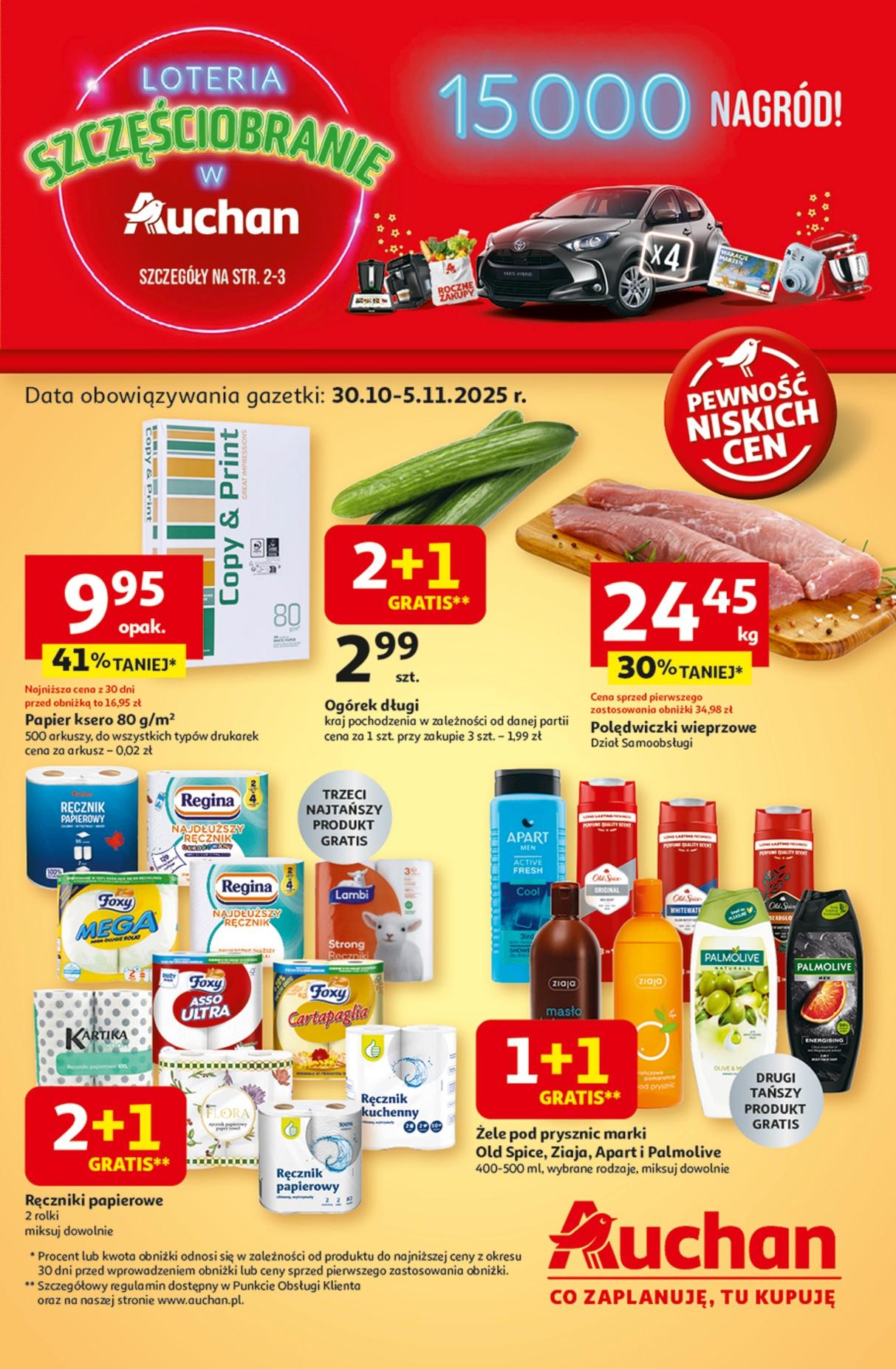Gazetka promocyjna Auchan str. 1