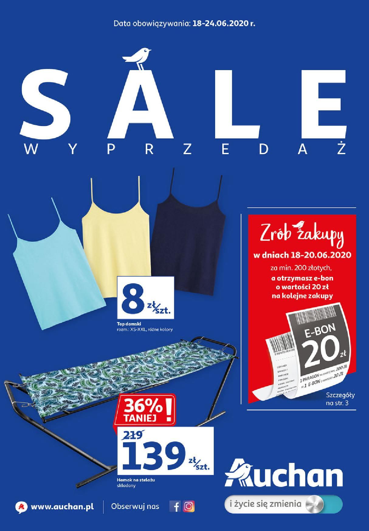 Gazetka promocyjna Auchan str. 1