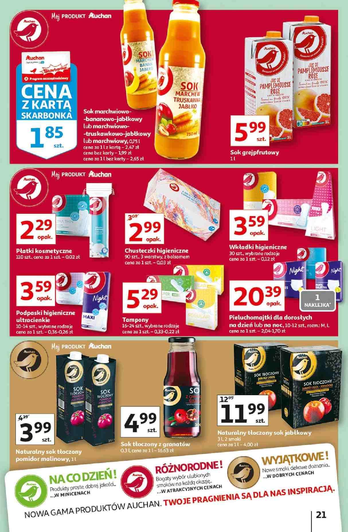 Gazetka promocyjna Auchan str. 21